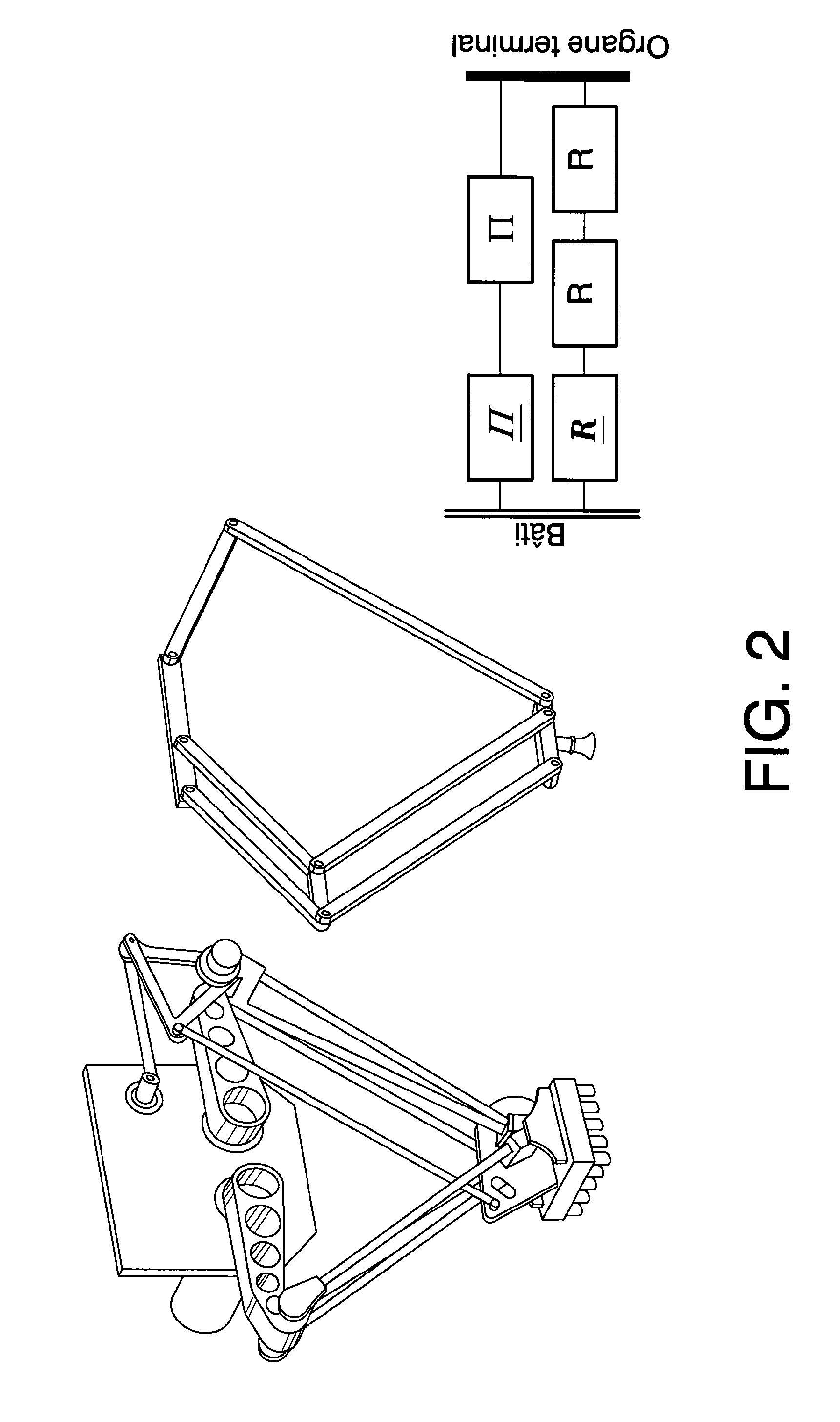 Two degree-of-freedom parallel manipulator