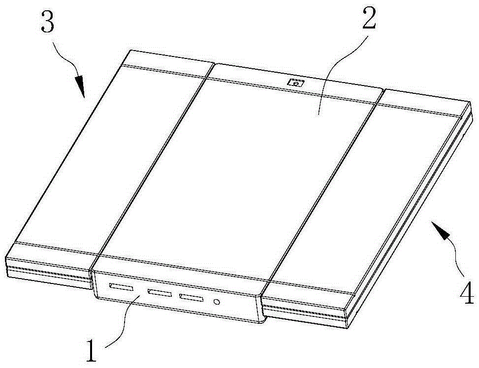 Electronic equipment with foldable display screen