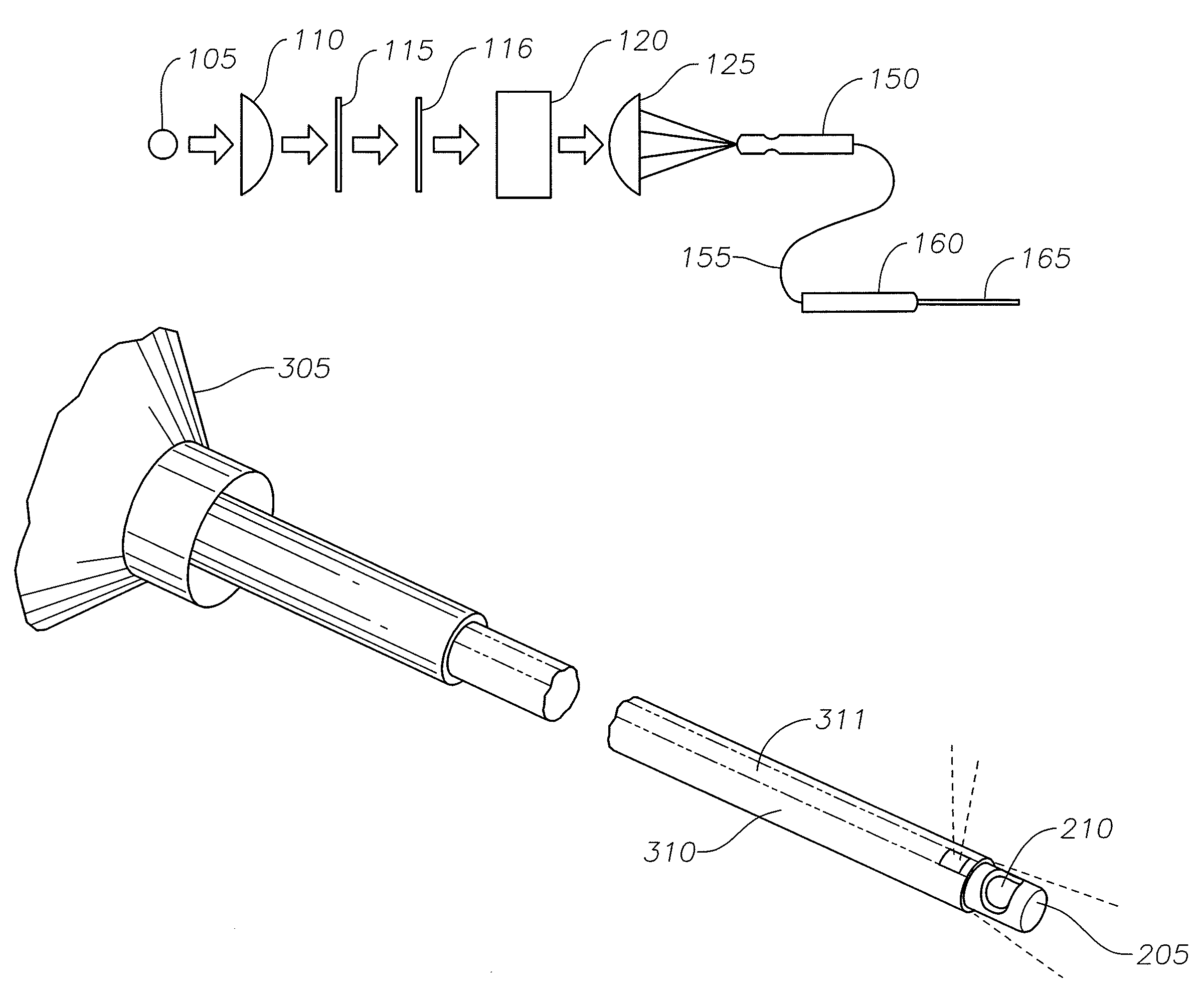 Dual-mode illumination for surgical instrument