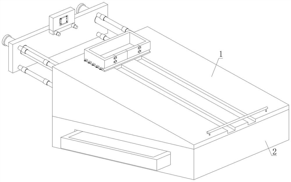 Material conveying device with material leakage protection function for rotary kiln