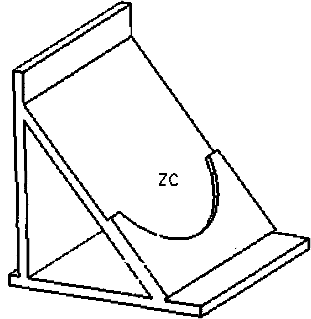 Production method for water chamber head of nuclear power equipment