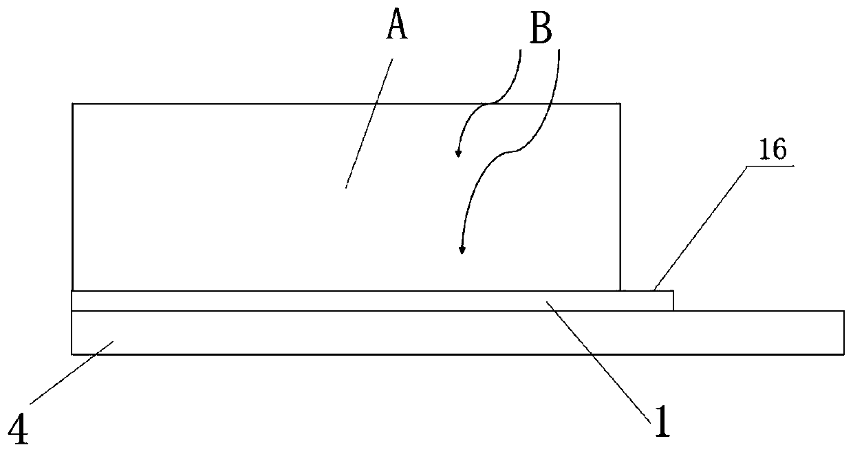 X-ray detector structure and working method thereof