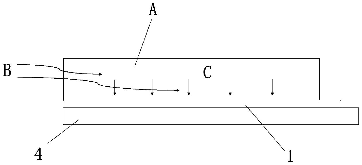 X-ray detector structure and working method thereof