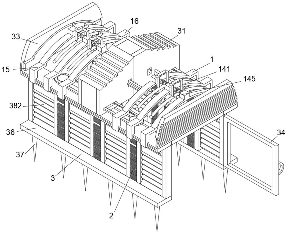 Intelligent photovoltaic greenhouse for agricultural planting