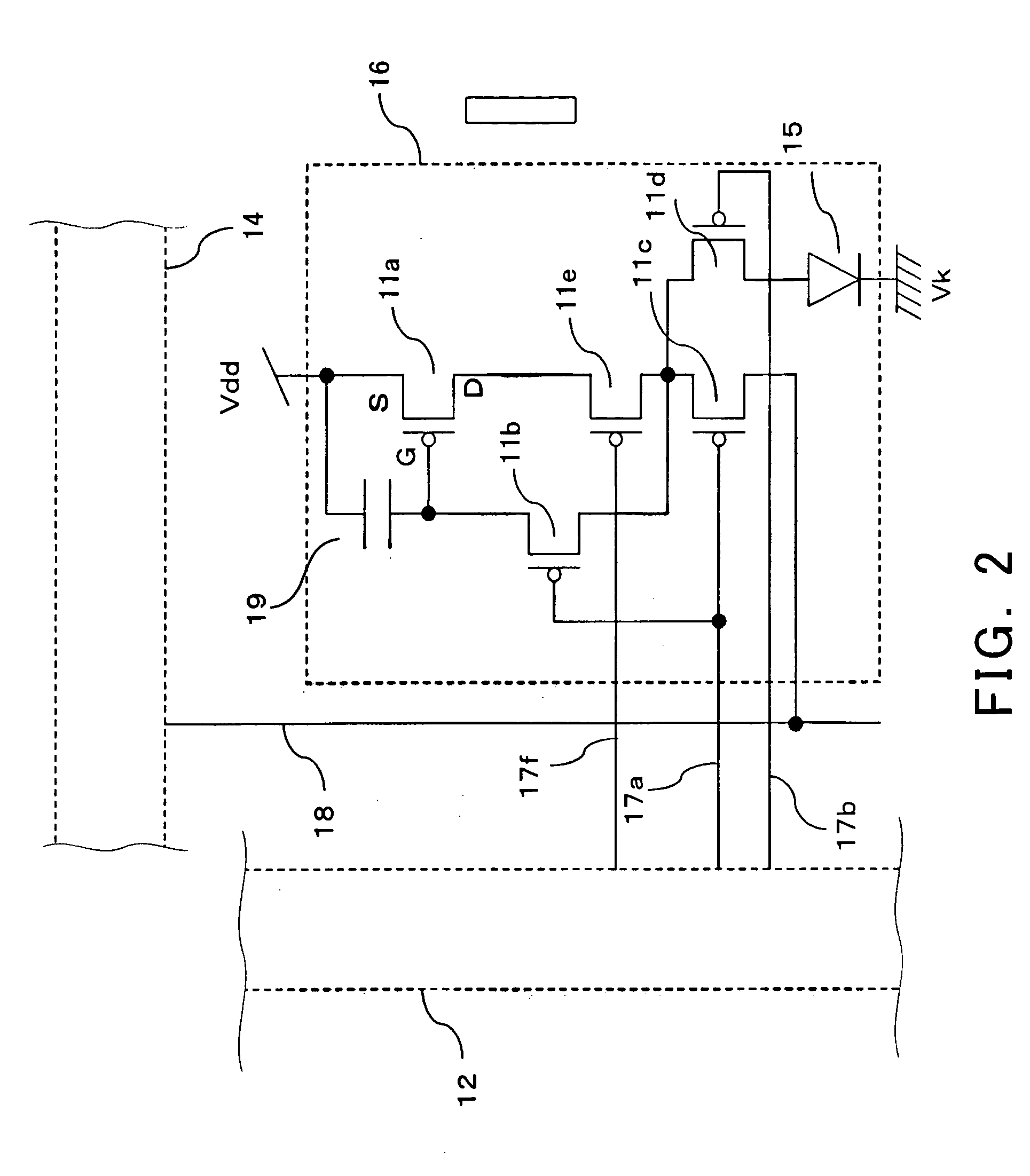 El display panel, its driving method, and el display apparatus