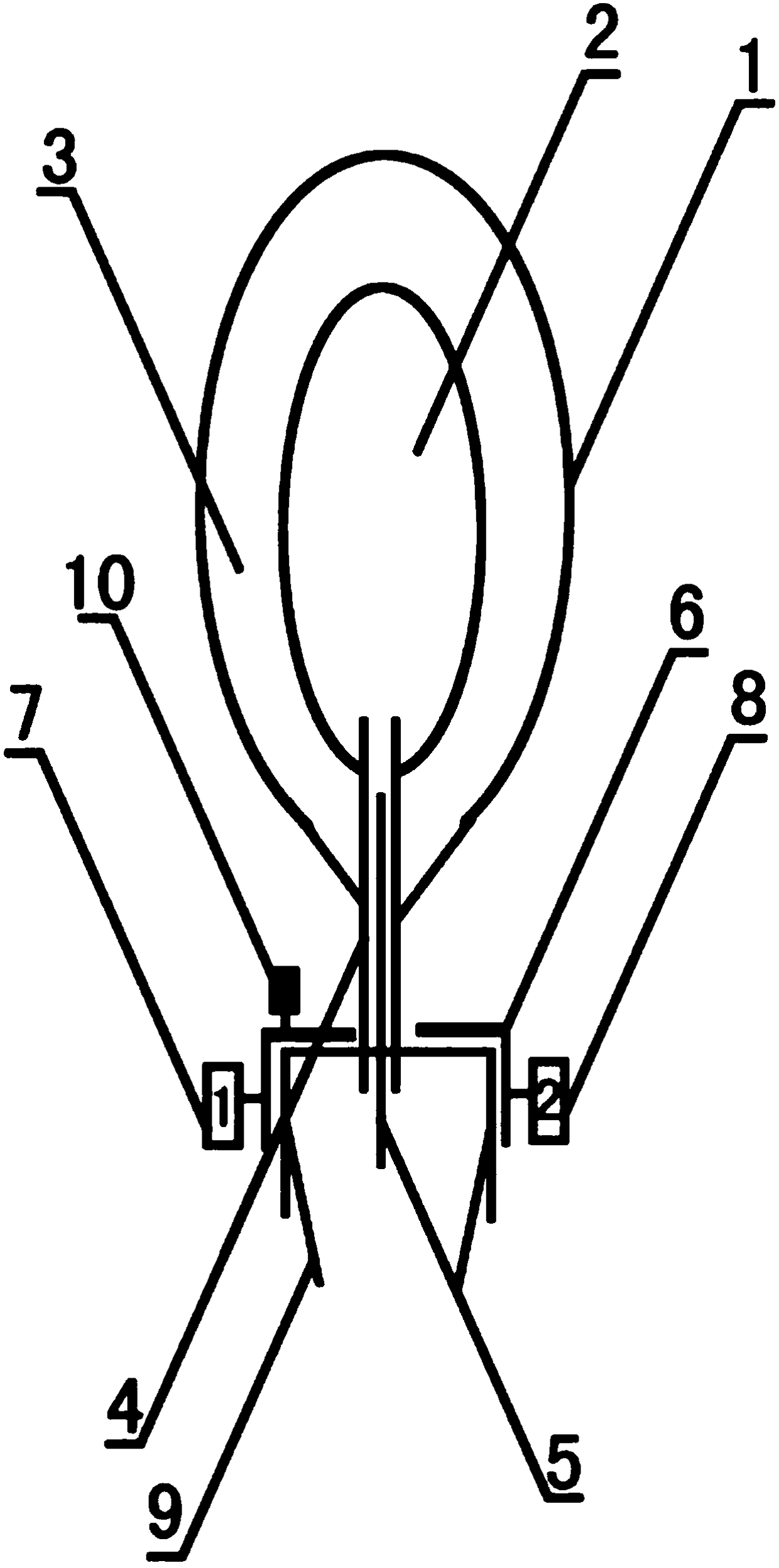 A volume control device for a glass pipette