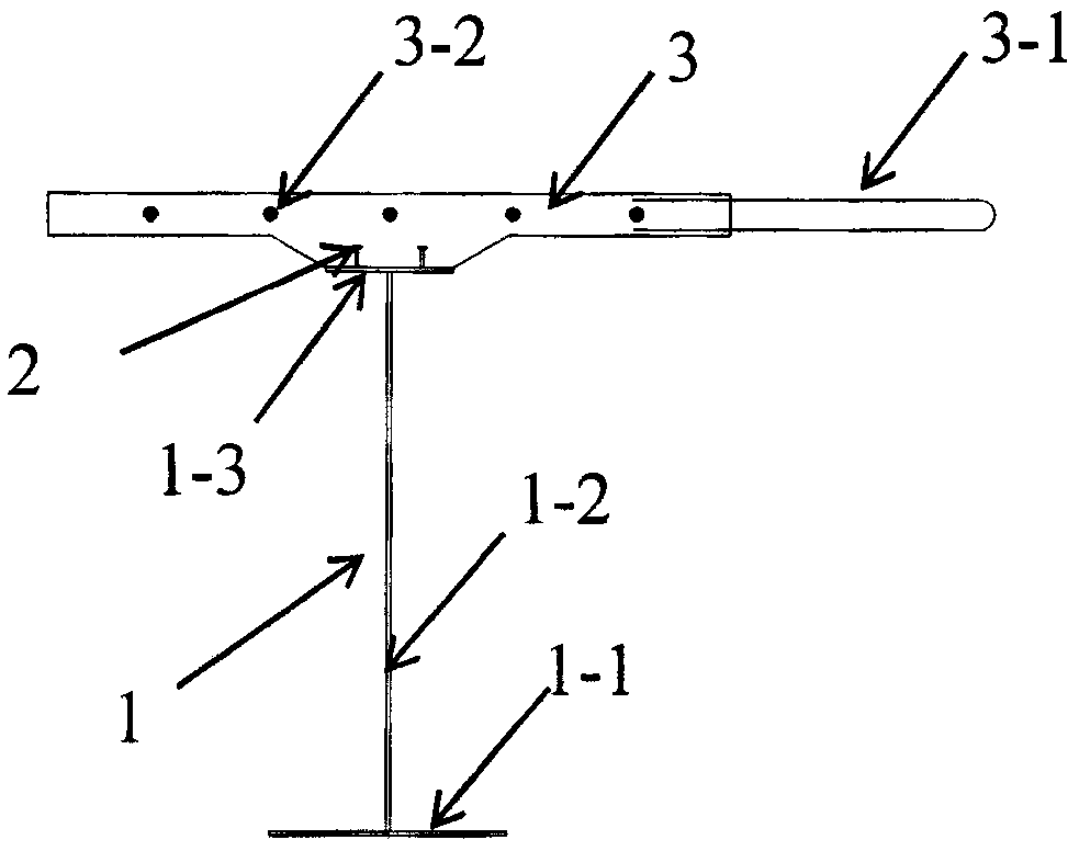 Prefabricated steel-concrete combination T beam with corrugated steel web and construction method