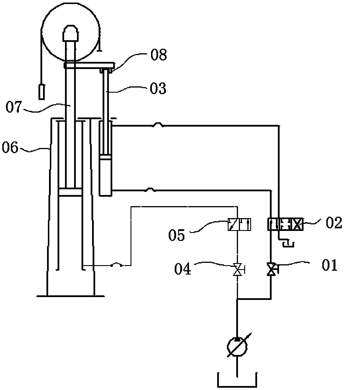 Hydraulic pumping unit and method for replacing oil cylinder piston seals without motor