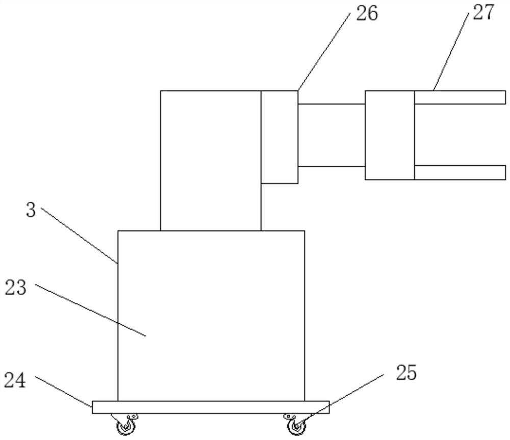 Intelligent warehousing device with damp-proof and dehumidification functions for EPS