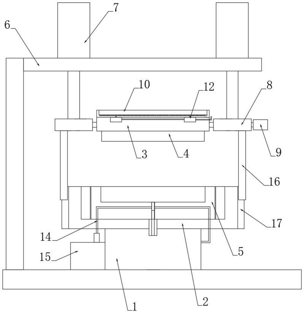 A hot stamping method based on sheet metal