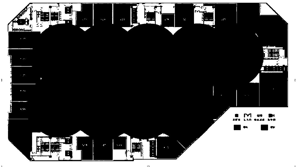 An indoor face recognition and positioning method based on panoramic camera is disclosed