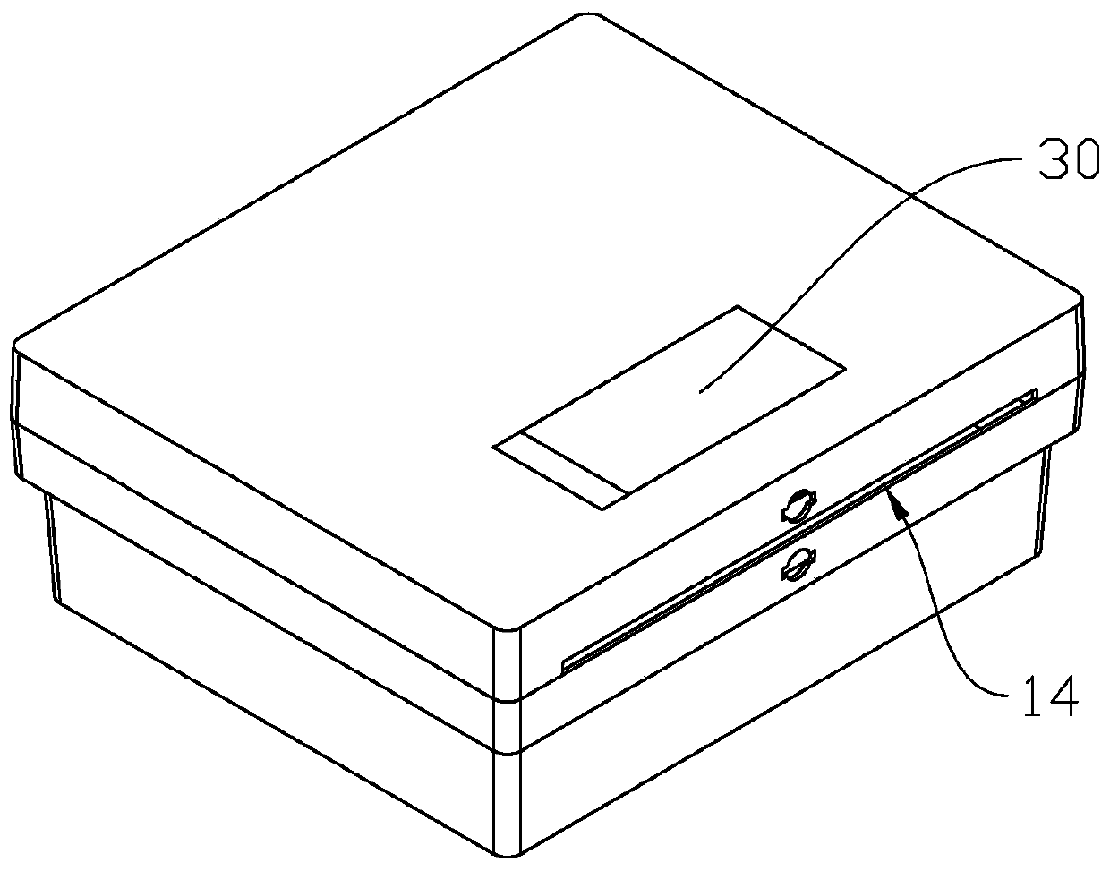 Solar power generation trunk for two-wheeled vehicle, and using method thereof