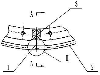 Manufacturing method of big-modulus cast steel large gear ring