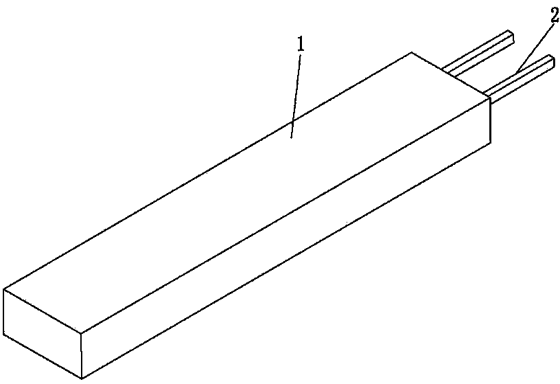 Packaging method of LED filament and LED filament