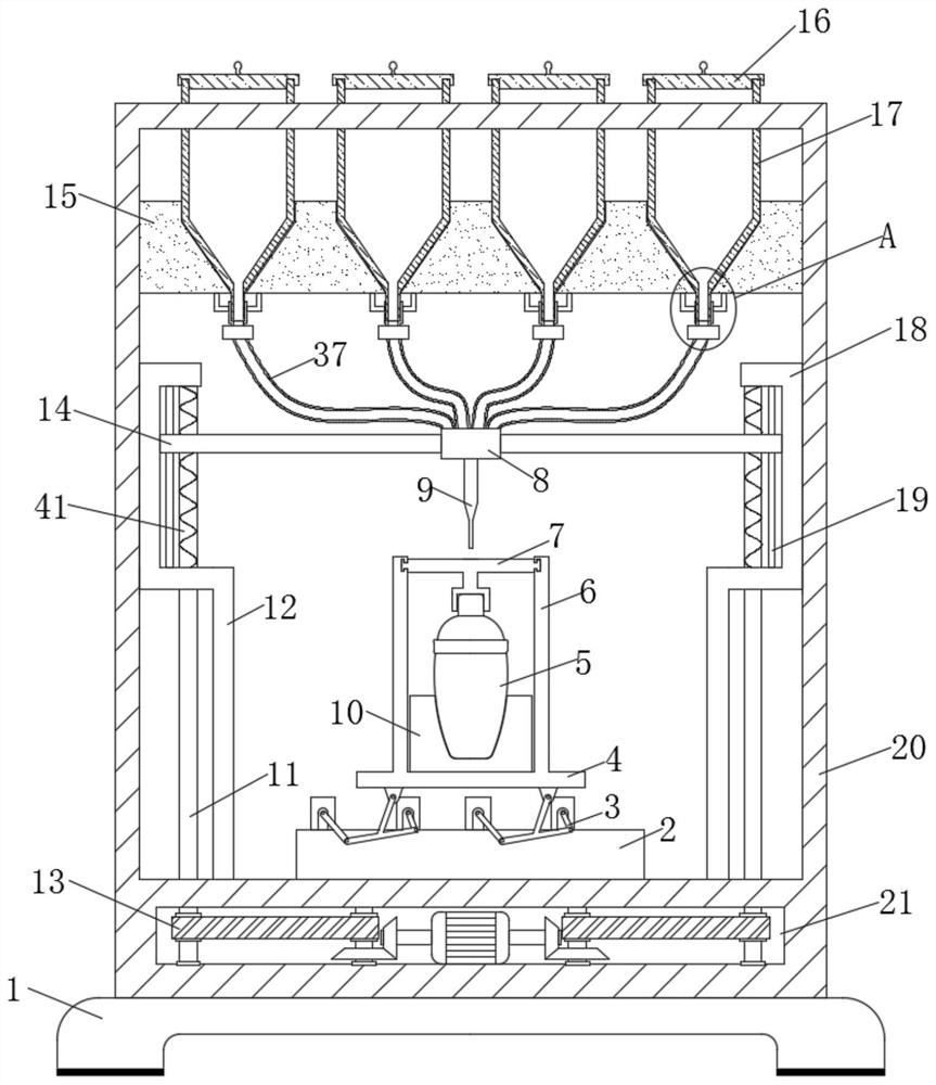 A cocktail device