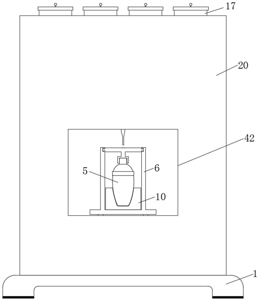 A cocktail device