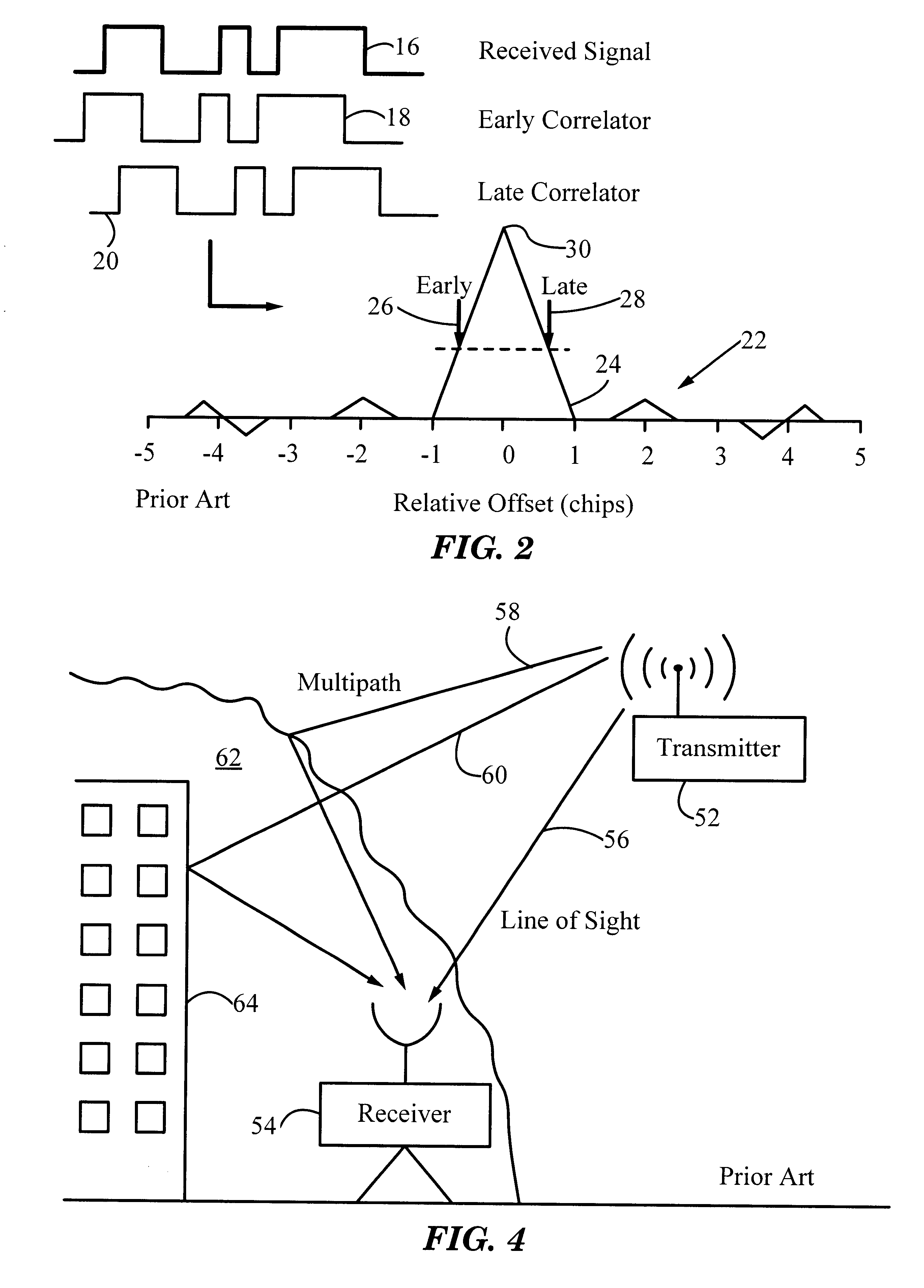 Multipath and tracking error reduction method for spread-spectrum receivers