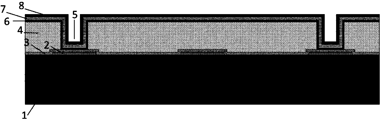 Graphene detector and preparation method thereof