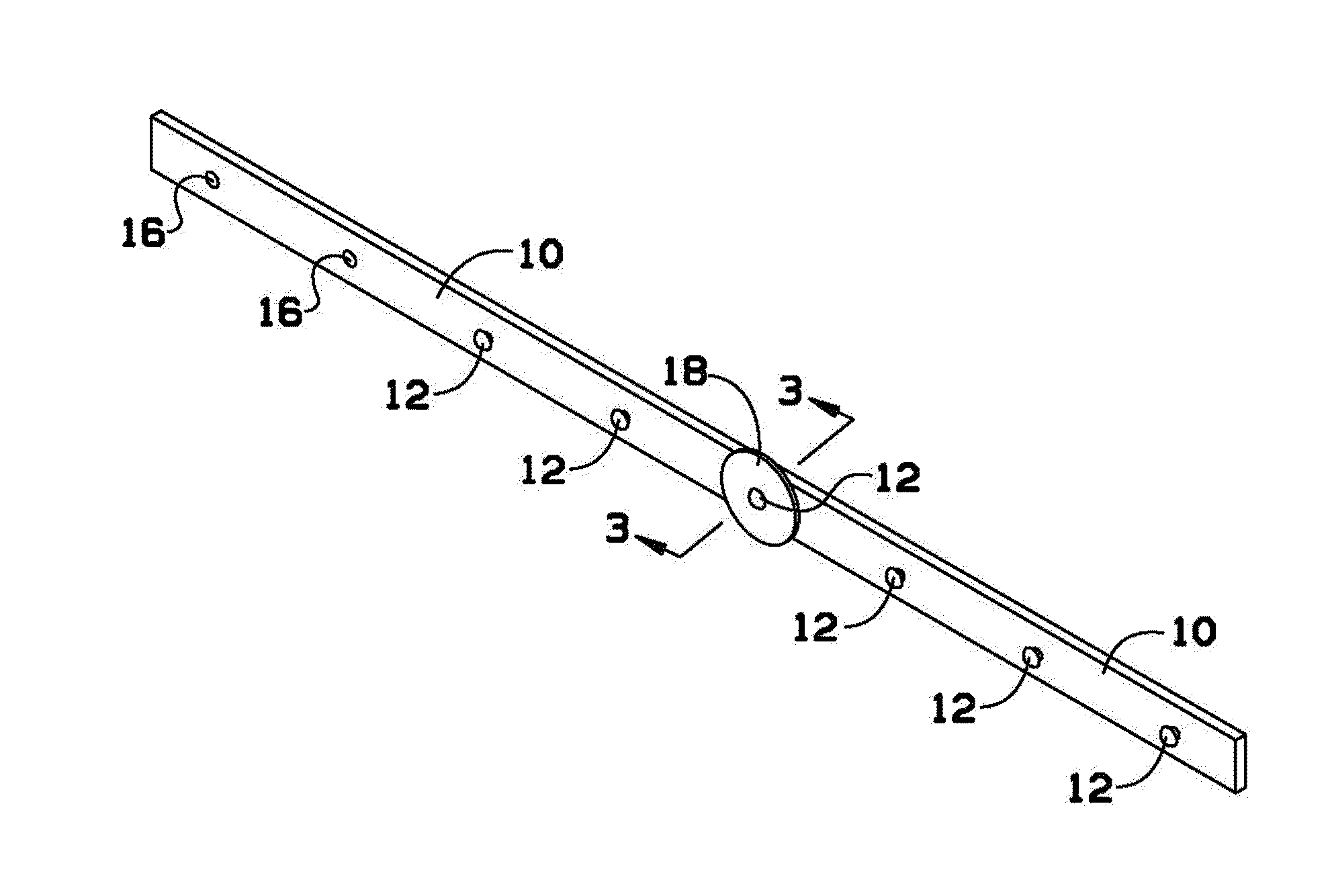 Accessories with protrusions allowing for the attachment of washers or similar charms with center holes