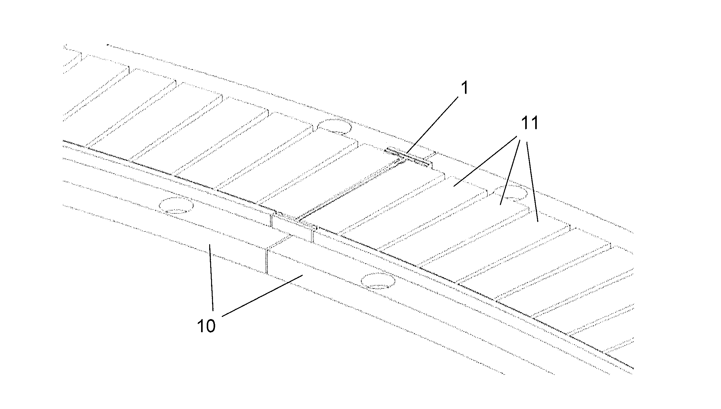 Secondary Part of a Synchronous Motor Having a Protective Device for Magnets