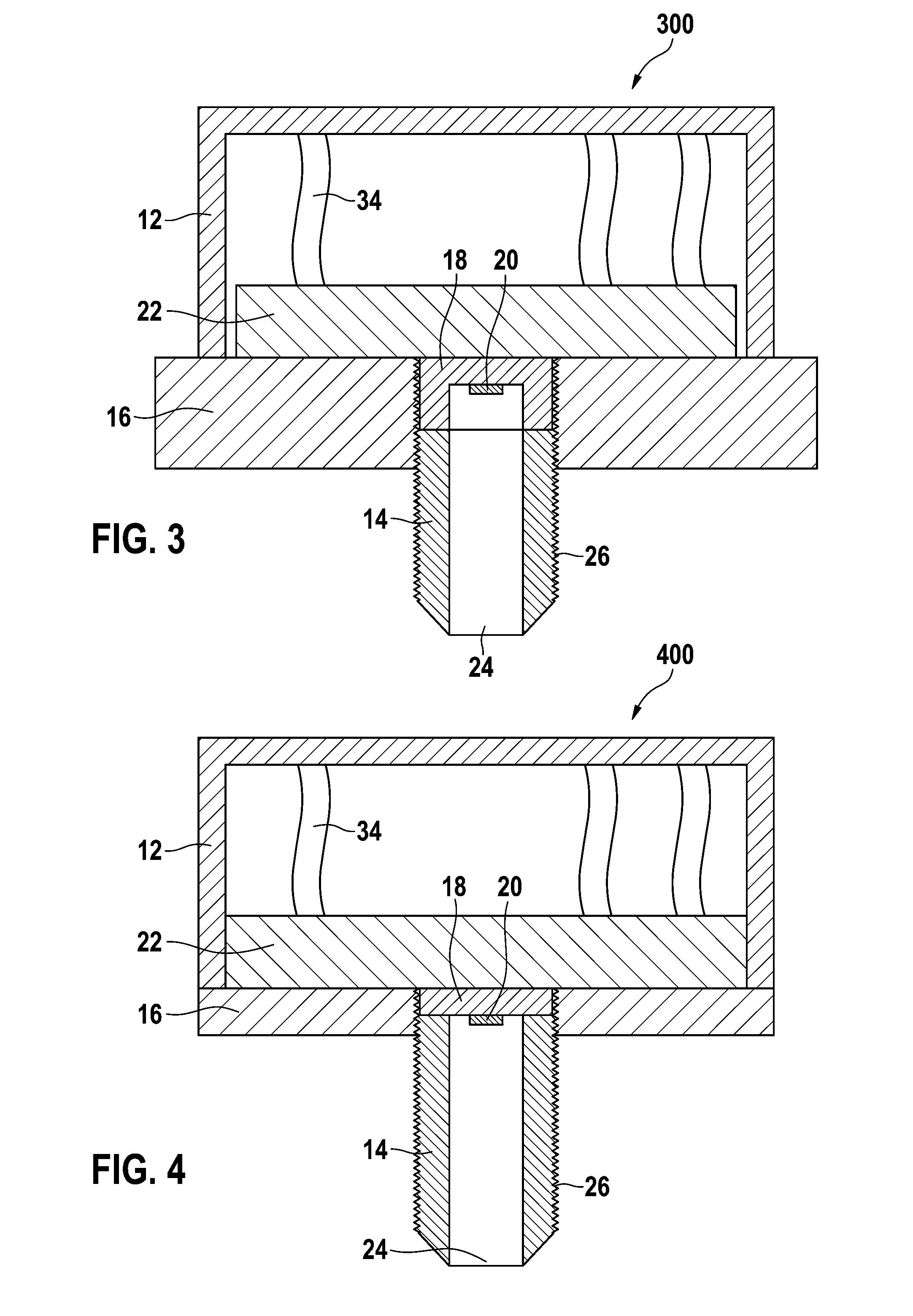 Pressure sensor arrangement for detecting a pressure of a fluid medium in a measurement area