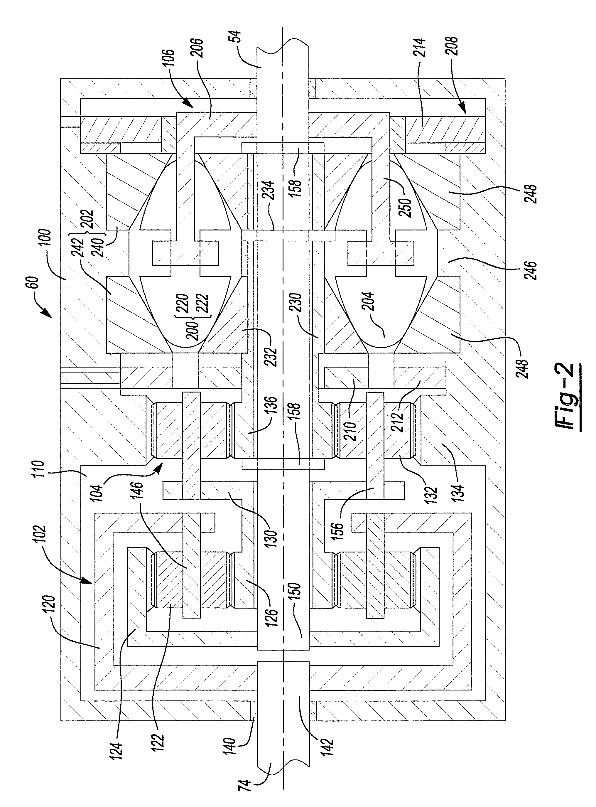 Continuously variable torque vectoring axle assembly