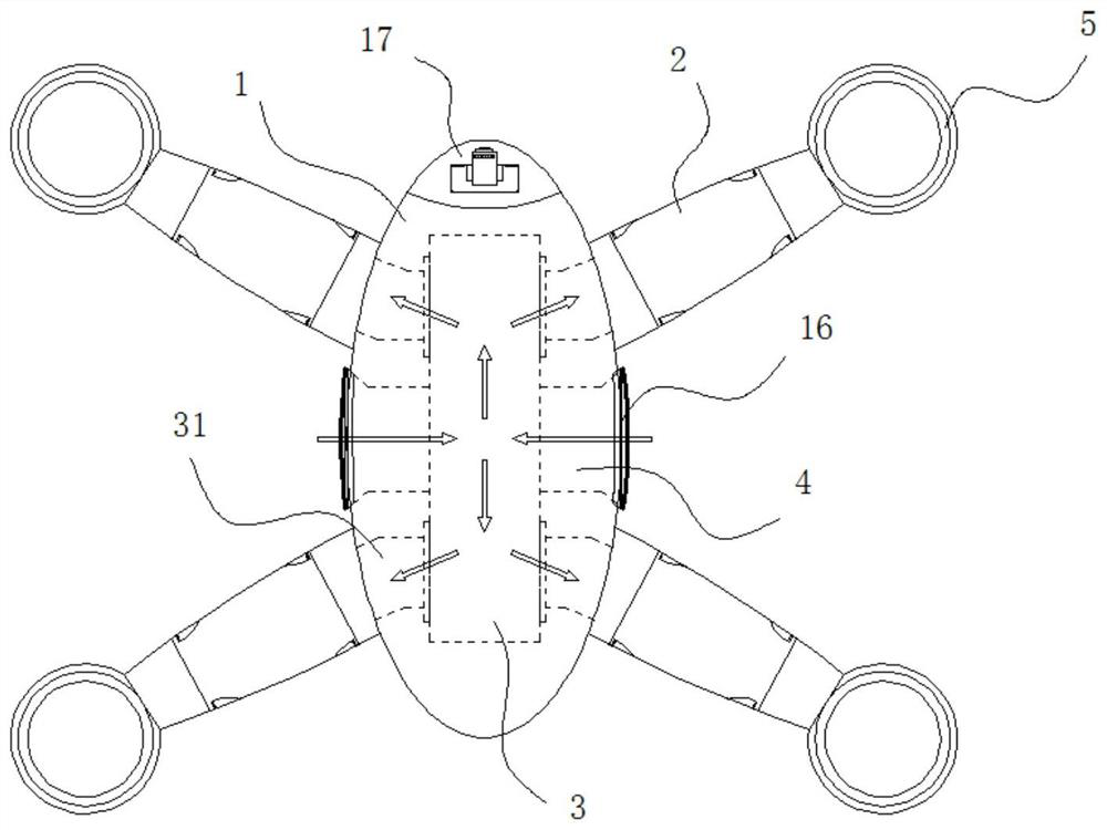 Rotor-free unmanned aerial vehicle