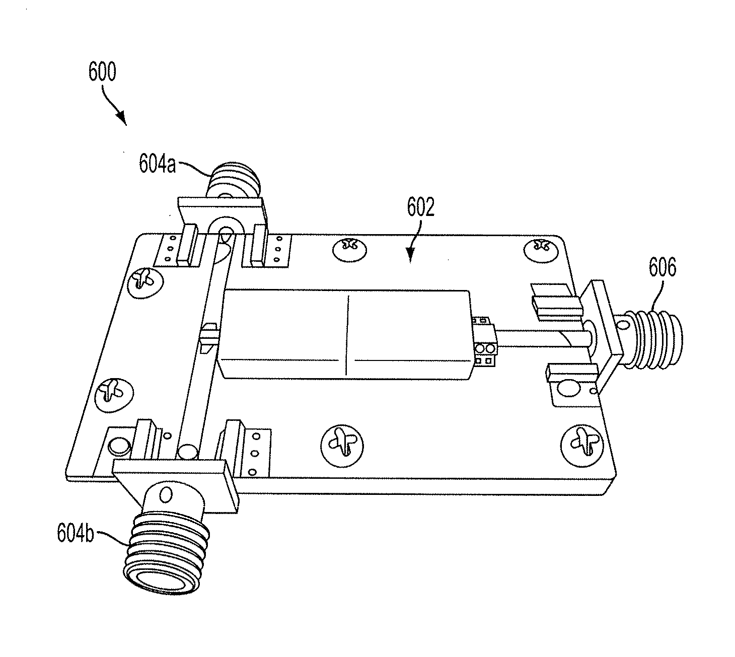 Wideband Balun Using Re-Entrant Coupled Lines and Ferrite Material