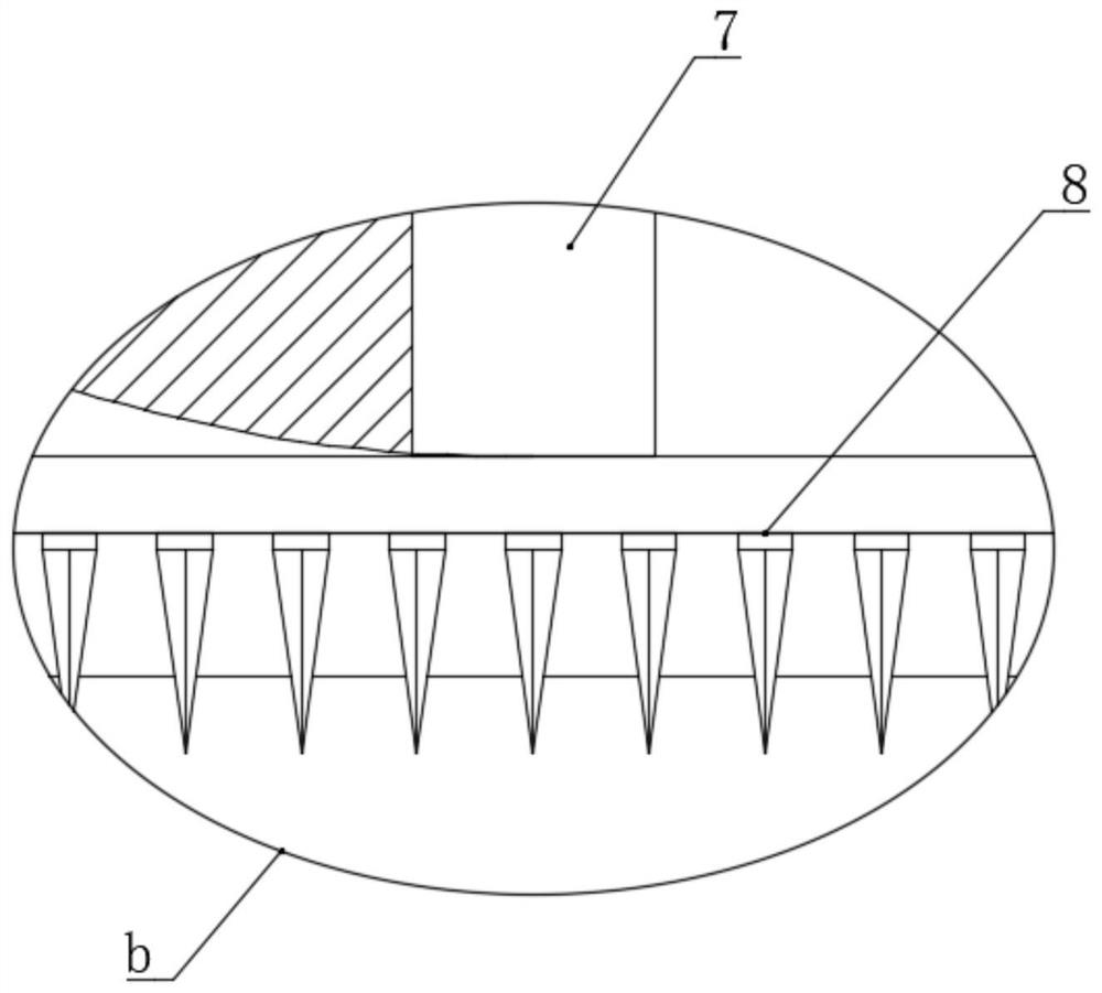 10KV power transmission line foundation excavation device