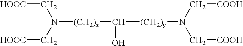 Cleaning compositions for hard to remove organic material