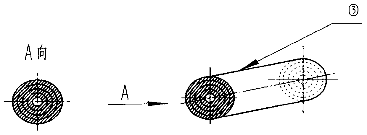 Cattle pen feces absorbing-type straw mattress and application of straw mattress