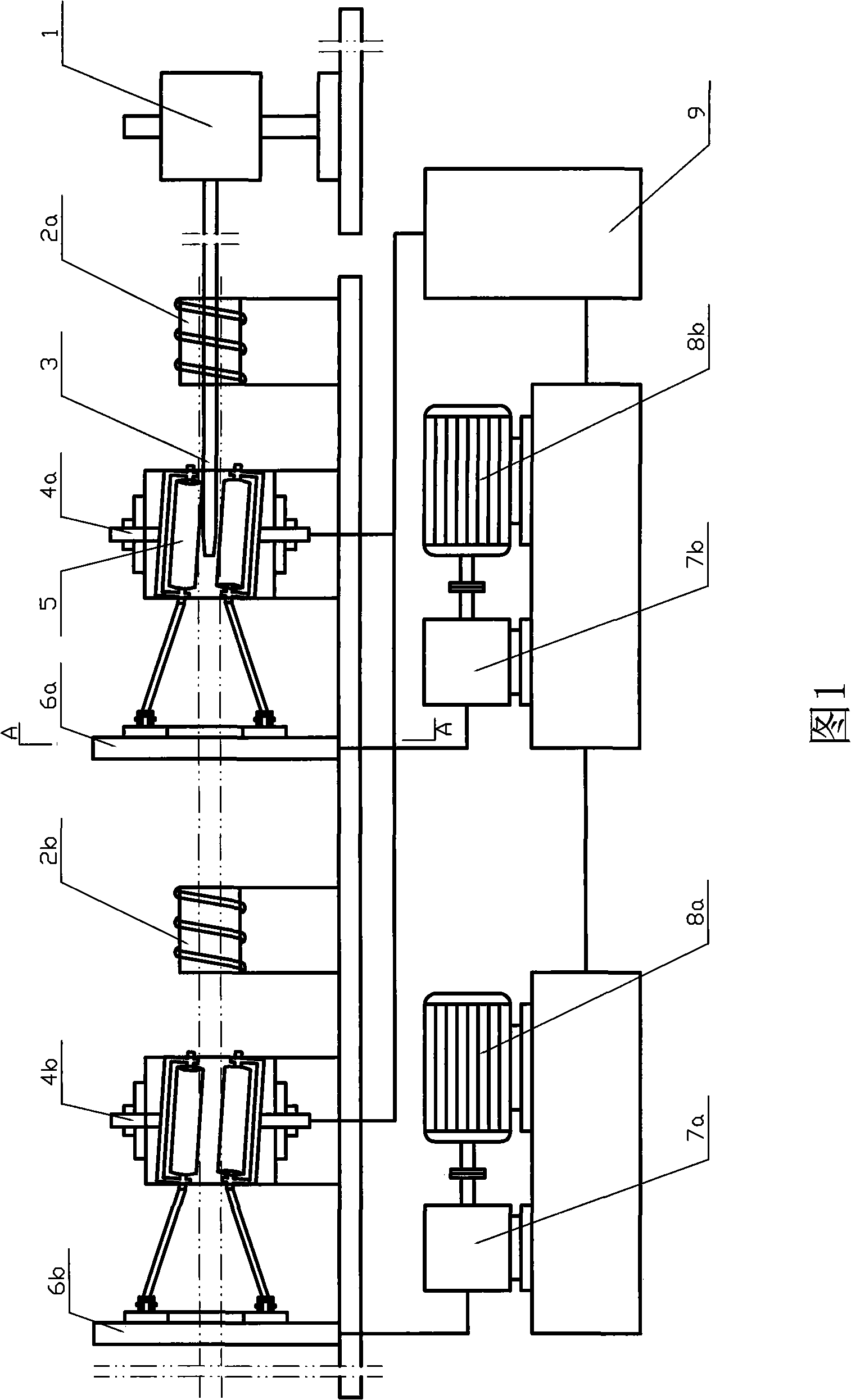 Two-stand angularly hot rolling minor diameter seamless steel tube rolling technique and equipment thereof