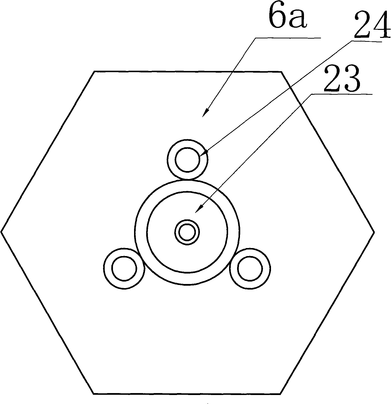 Two-stand angularly hot rolling minor diameter seamless steel tube rolling technique and equipment thereof