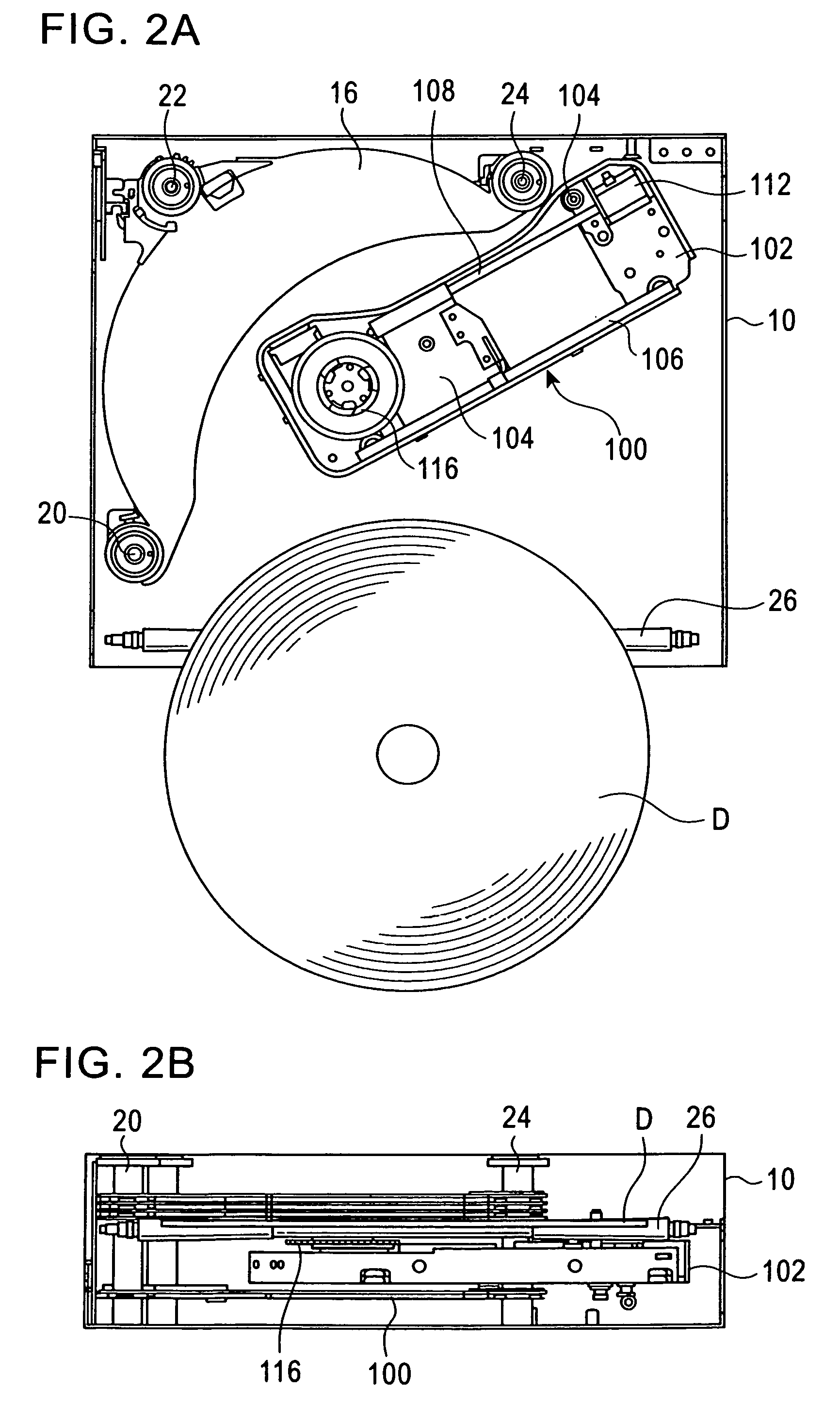 Disk device, and methods for checking, ejecting, and loading disk in disk device