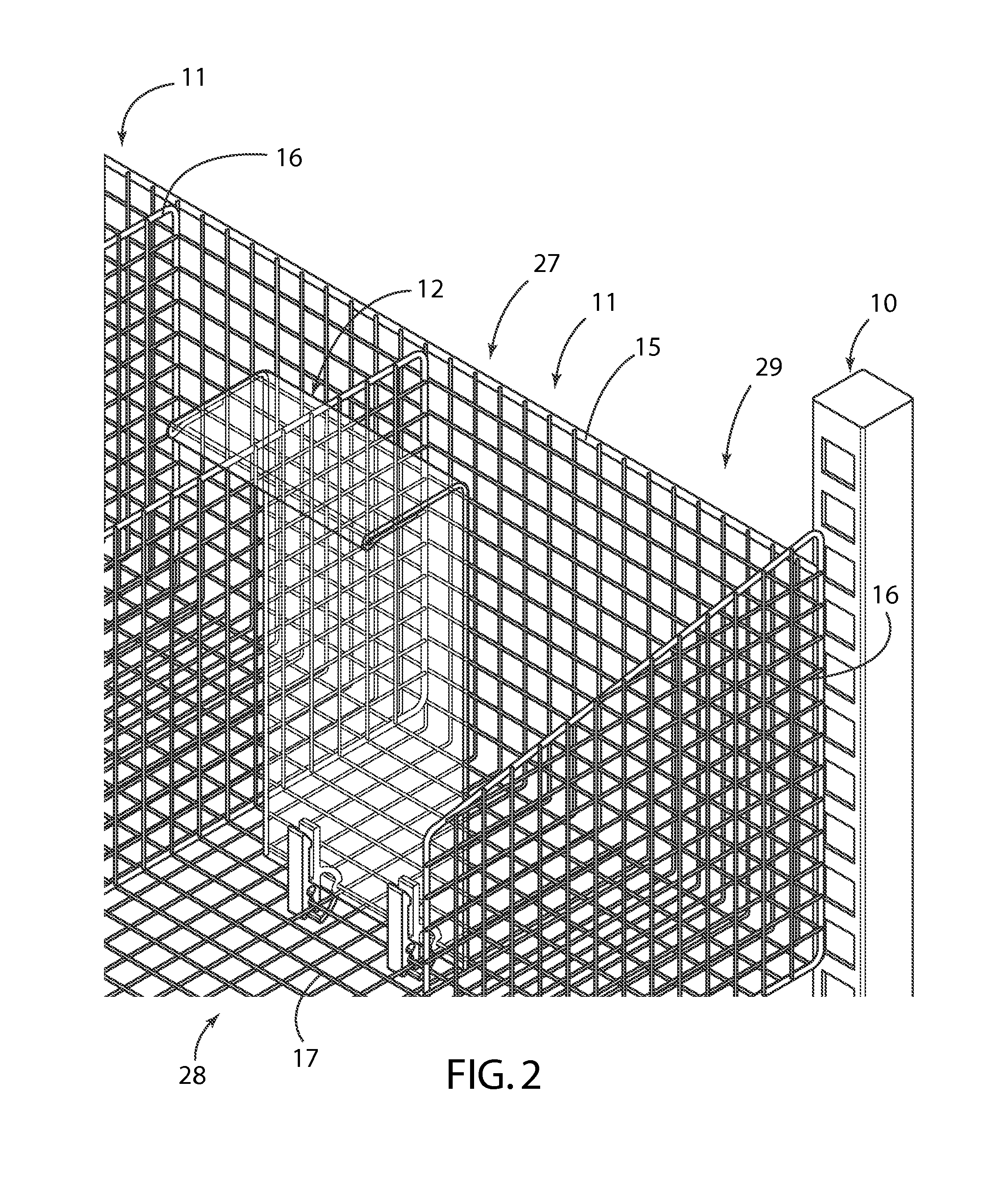 Inventory system for wire shelves