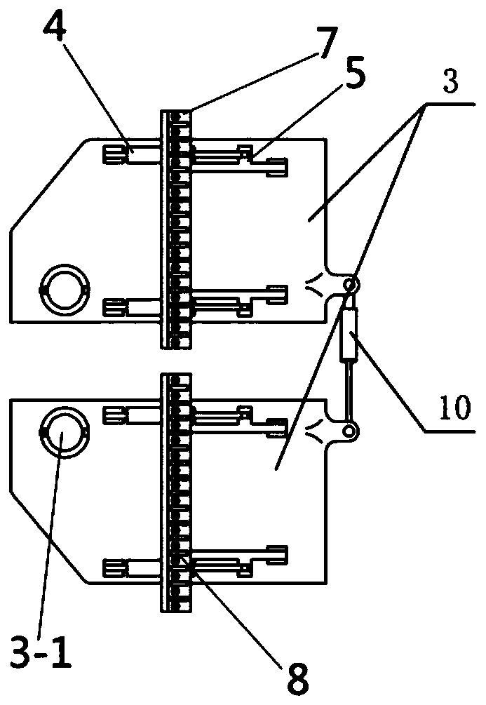 Water jet pavement crushing device