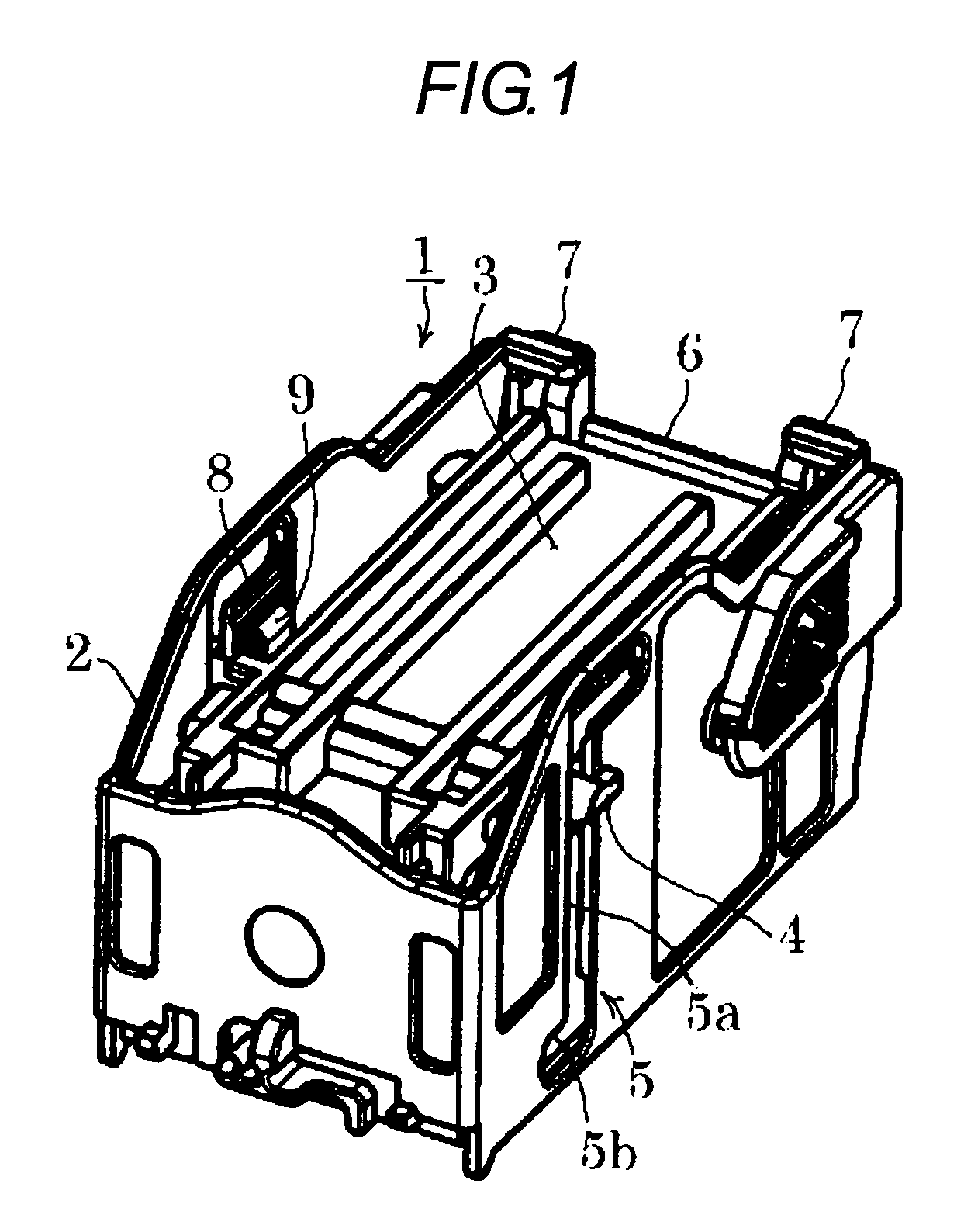 Staple container for electric stapler