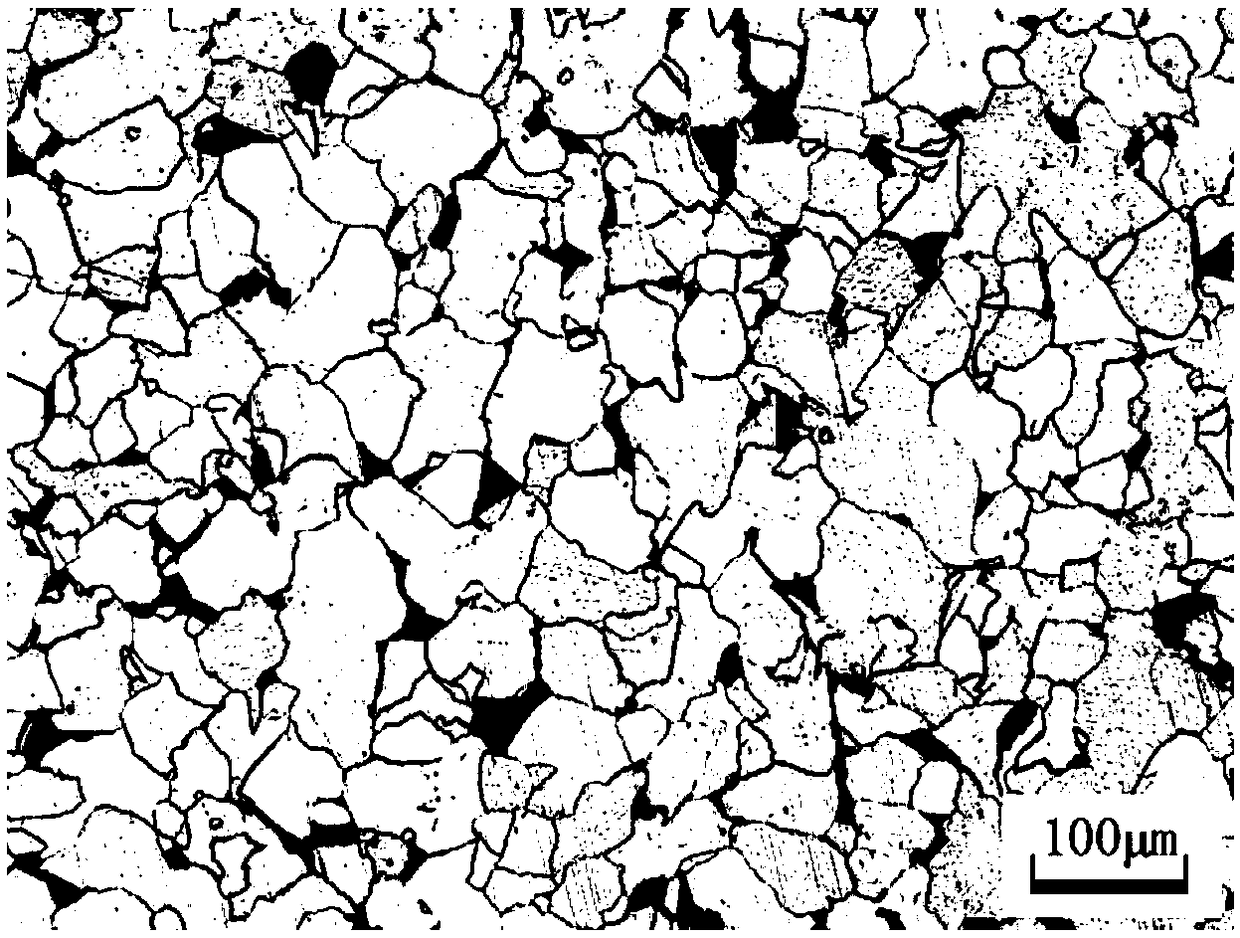 F-shaped steel for magnetic levitation rails with high magnetic flux density and production method thereof