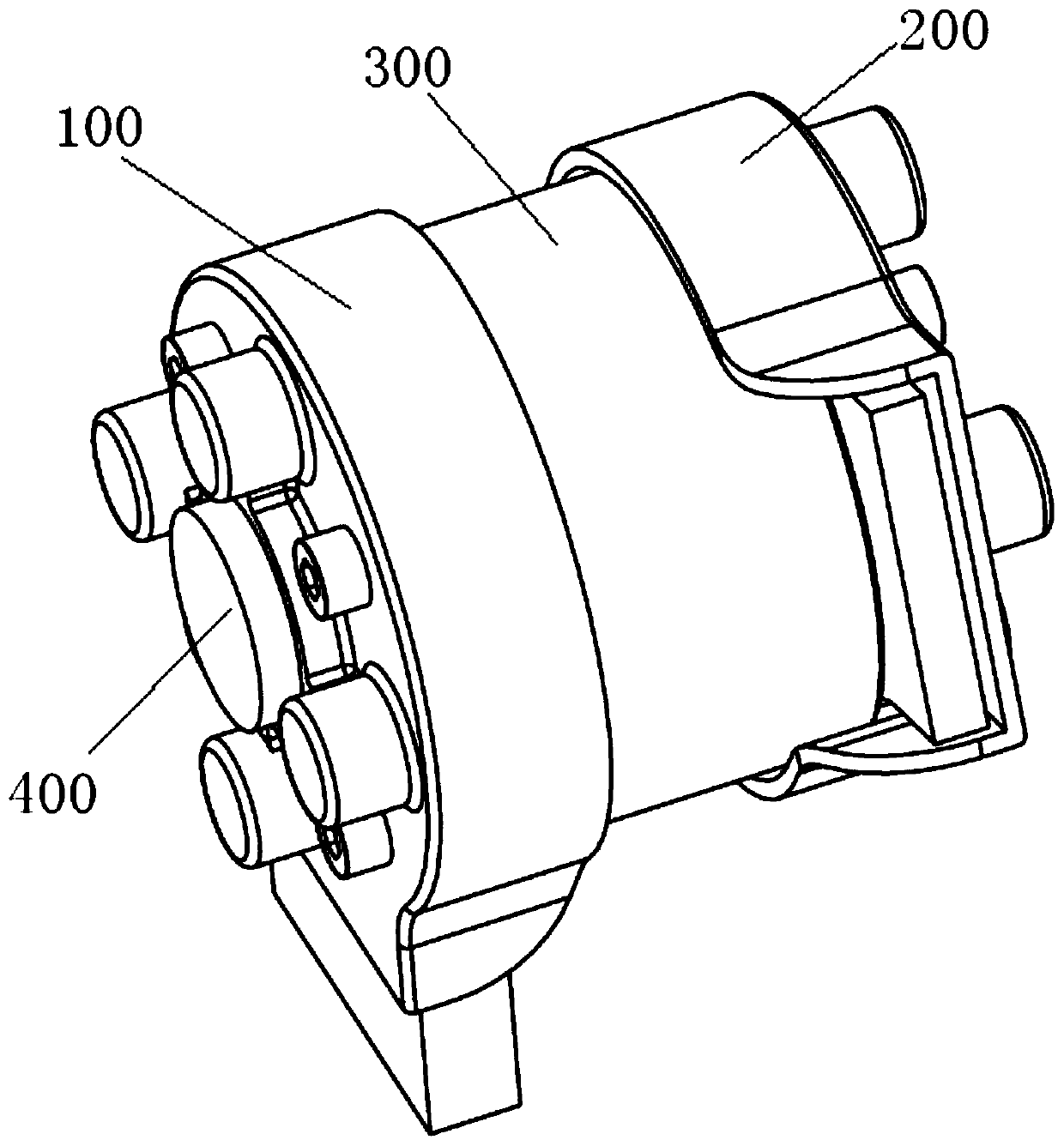 Rotary conductive joint device and method of using same