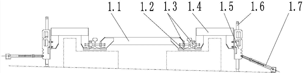 Method for constructing small-radius curve ballastless track