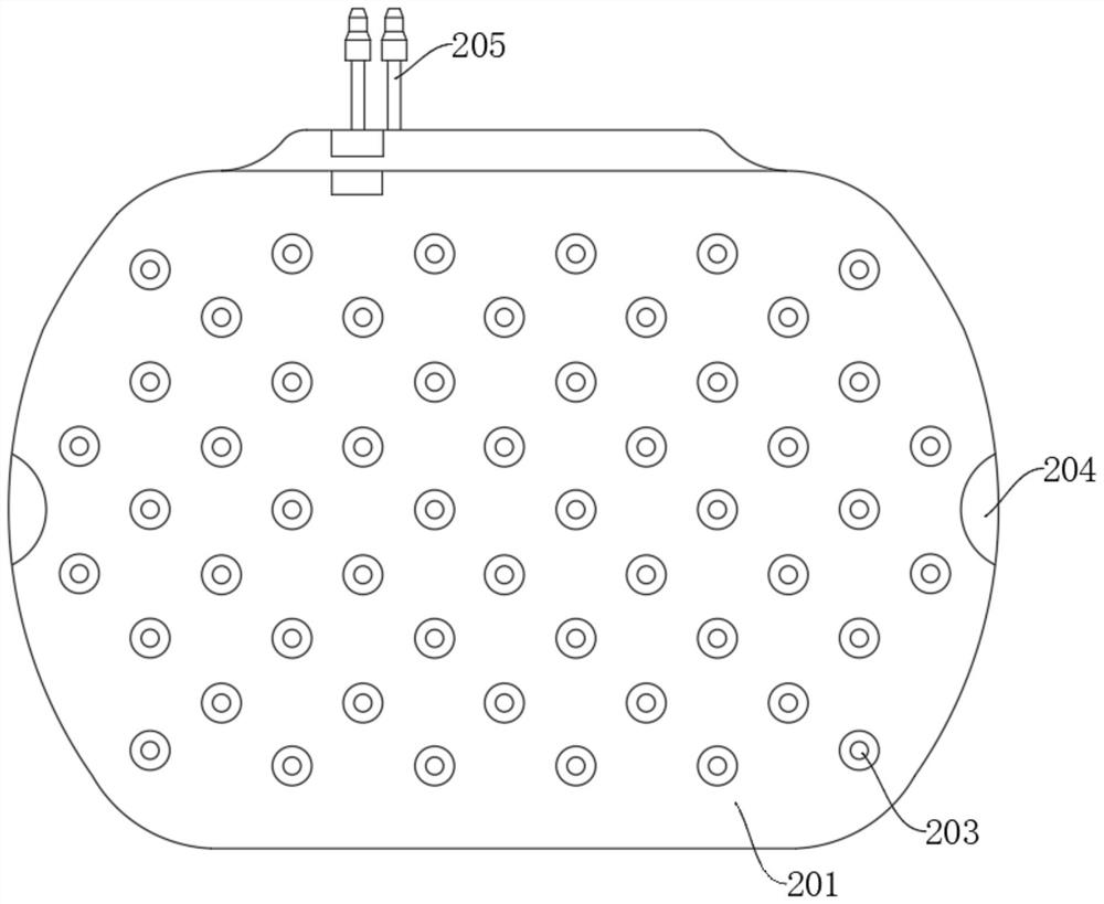 Inflatable sponge baby air cushion