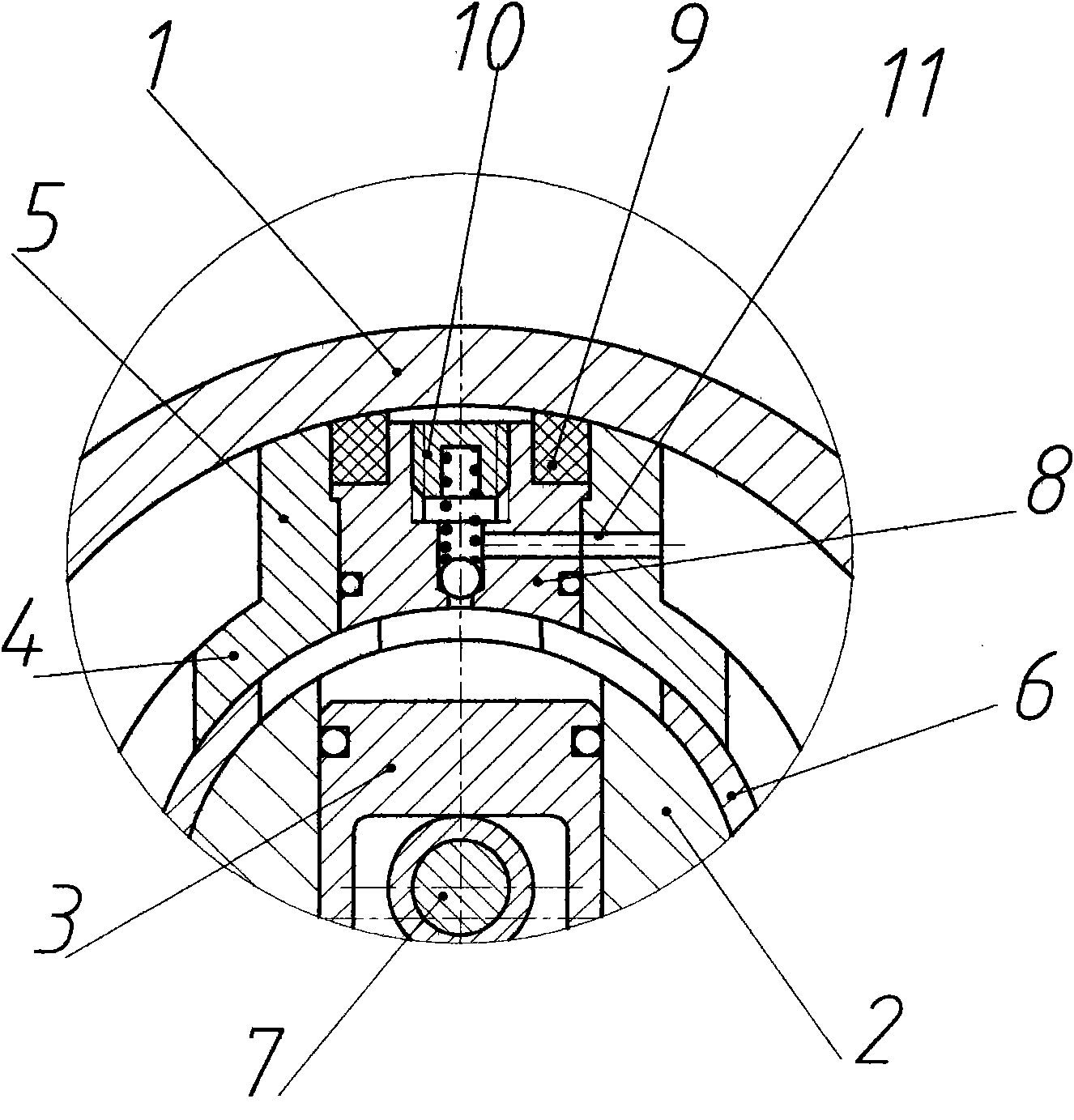 Small-flow high-lift radial piston pump