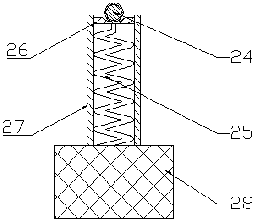 A device for collecting condensed phase combustion products using spring force to control constant pressure