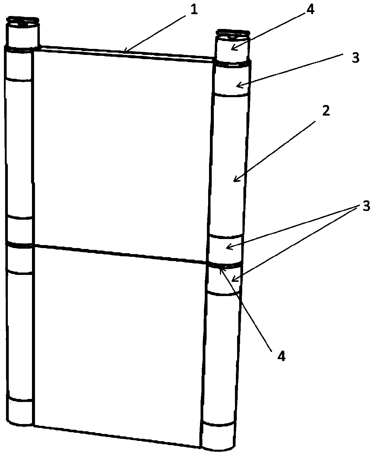 A method for installing vertical splicing joints of steel plate concrete shear walls