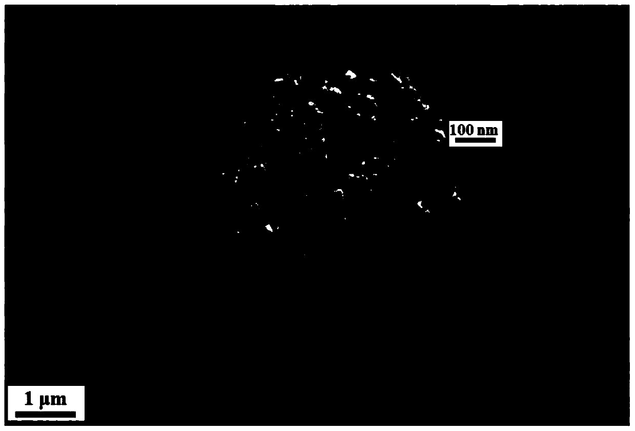 Hydrothermal carbon sphere for supporting nanosilver by using one-step method and preparation method and application of hydrothermal carbon sphere