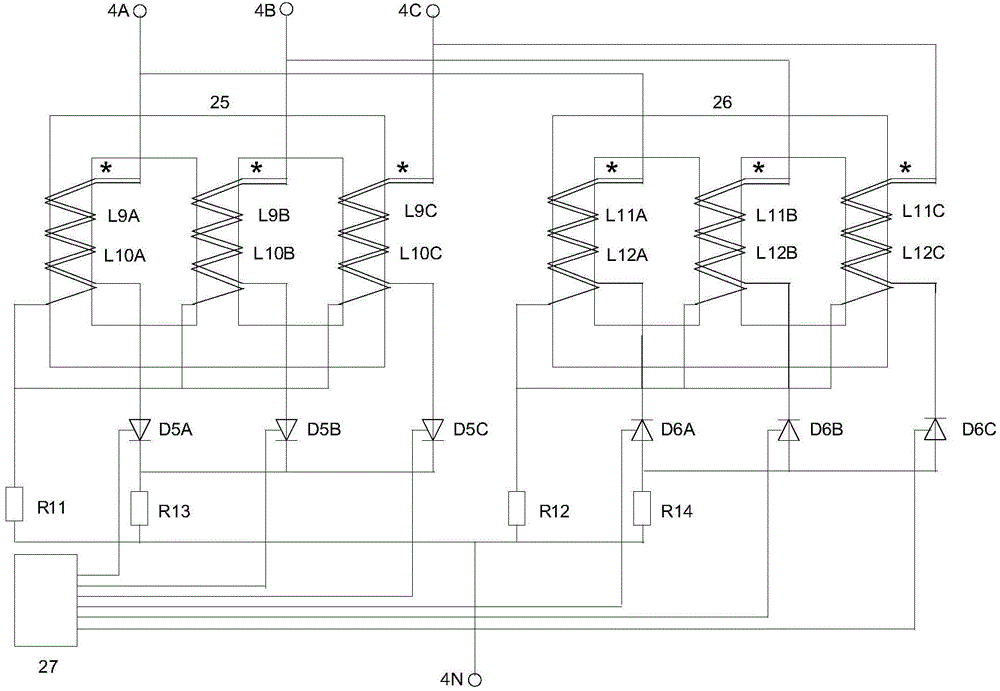 Direct-current saturable reactor rapid in reaction