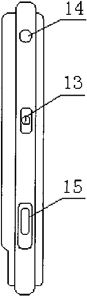 Push-to-talk (PTT) voice mobile phone terminal, communication service system and communication service method thereof