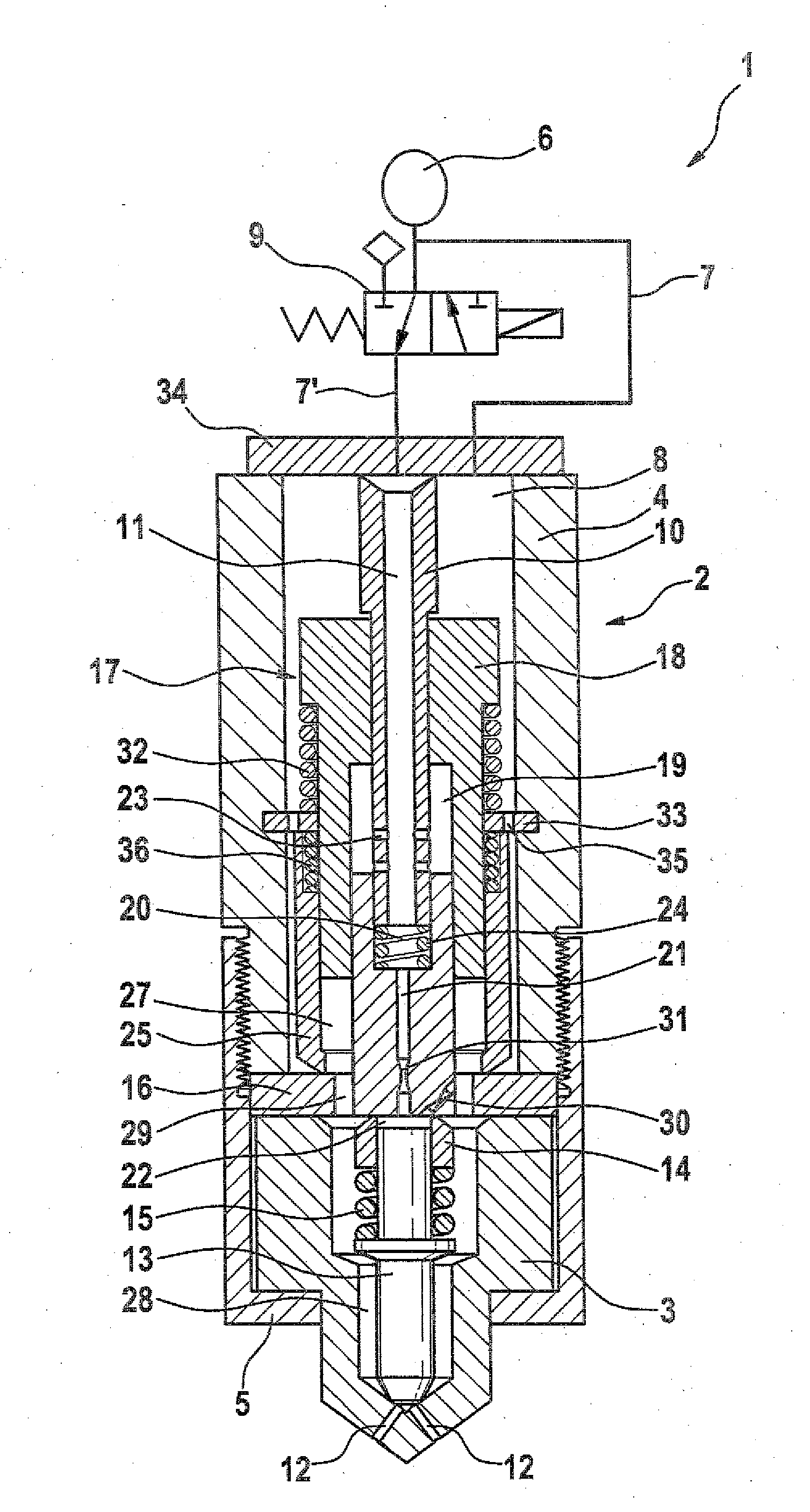 Injector for a fuel injection system