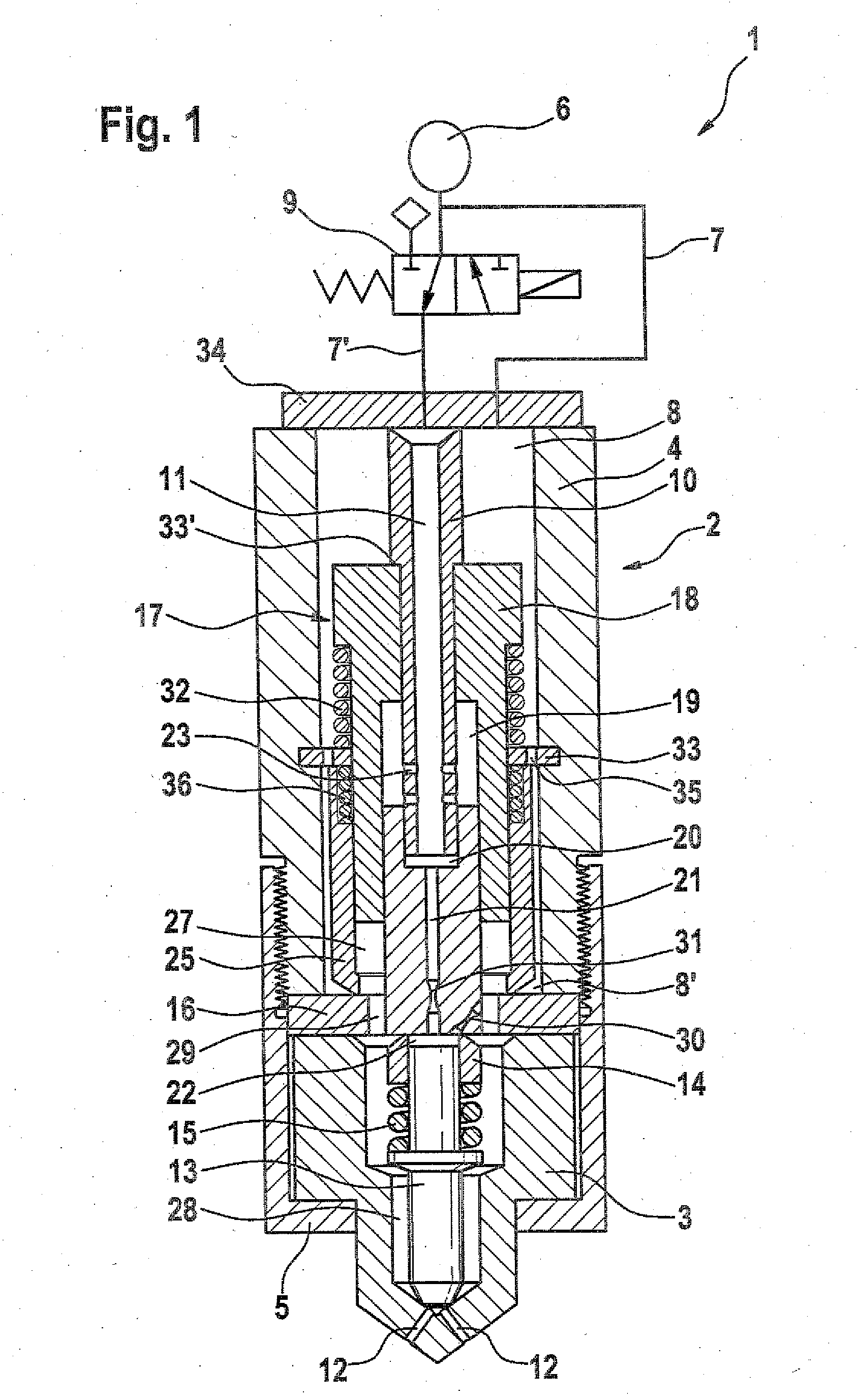 Injector for a fuel injection system