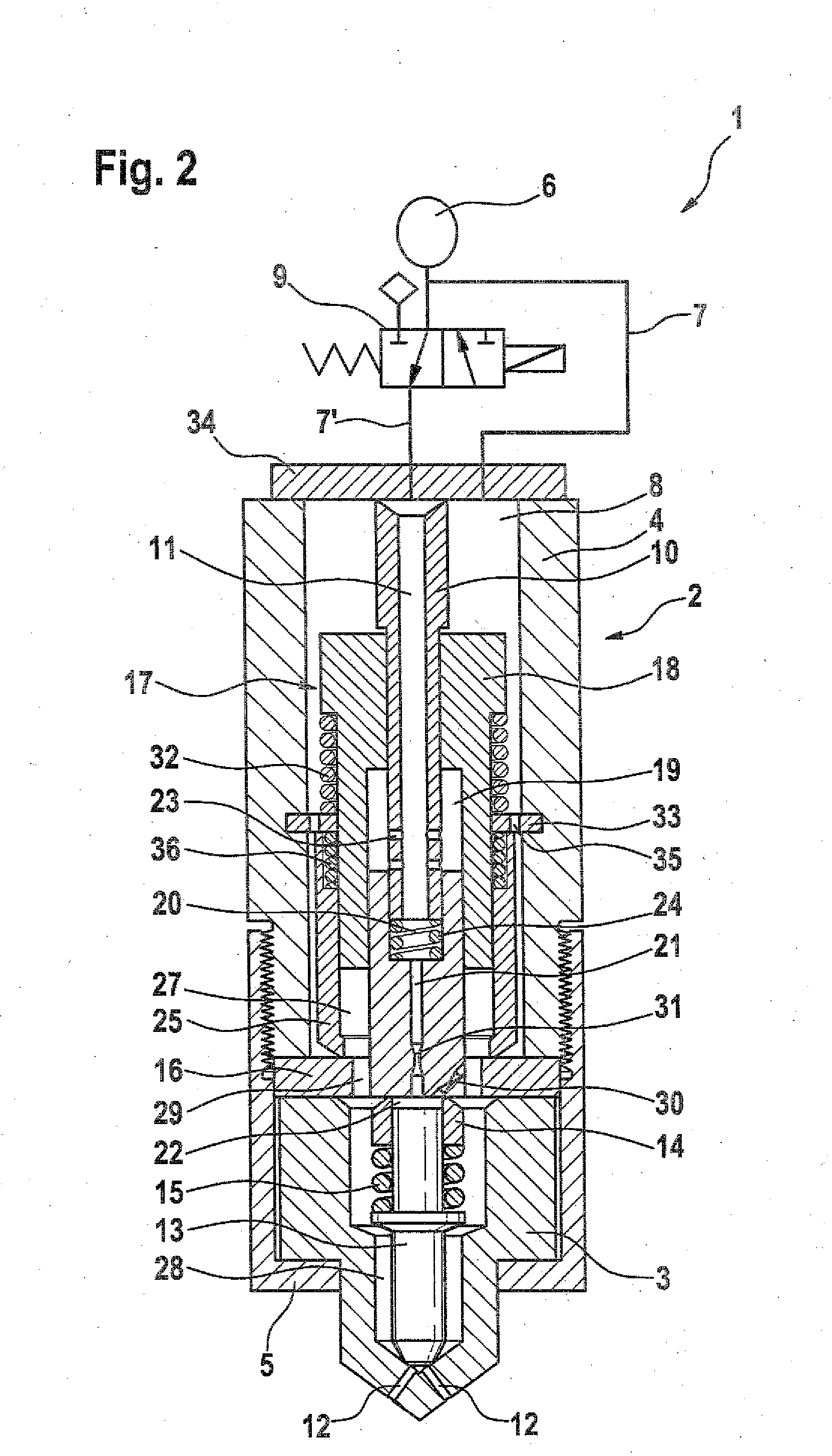 Injector for a fuel injection system